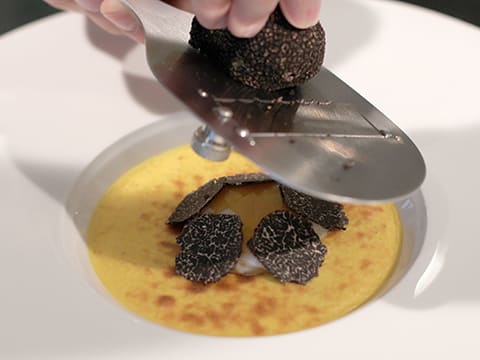 Œuf cuisson basse température à la truffe noire - 38