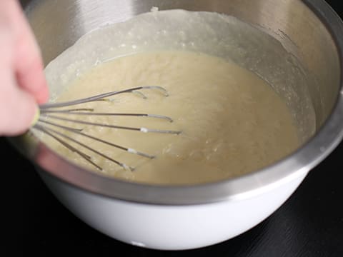 Oeuf entremets de Pâques mandarine/chocolat blanc - 11