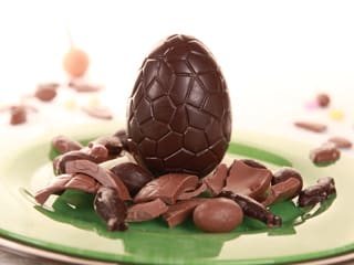 Oeuf de Pâques en chocolat