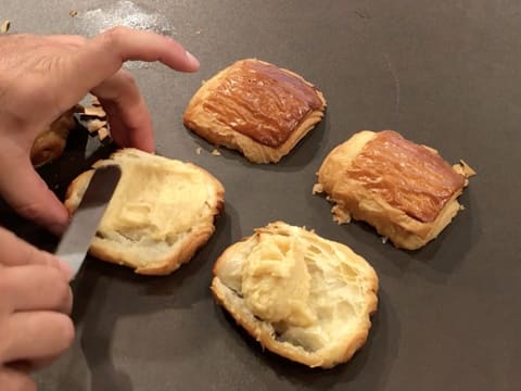 Pain au chocolat aux amandes - 65