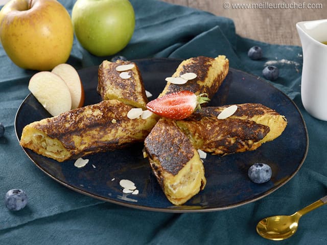 Pain perdu pomme/cannelle