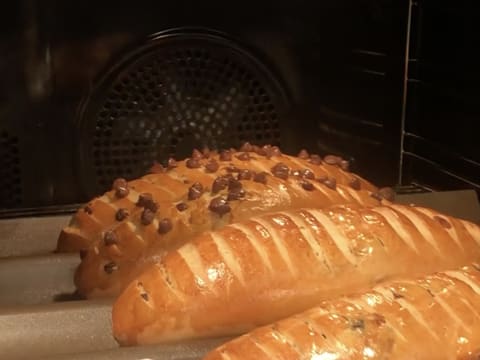 Pain viennois aux pépites de chocolat - 50