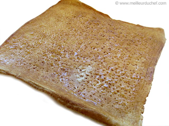 Pâte feuilletée caramélisée