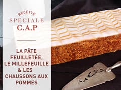 La pâte feuilletée, le millefeuille et les chaussons au pommes du CAP pâtissier