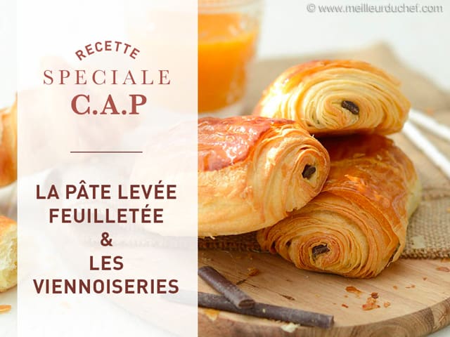 La pâte à viennoiseries du CAP pâtissier