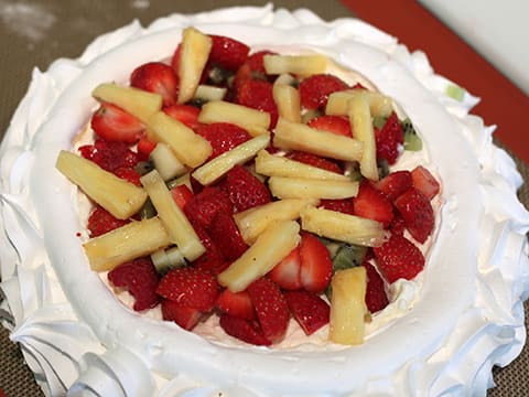 Pavlova aux fruits séchés - 52