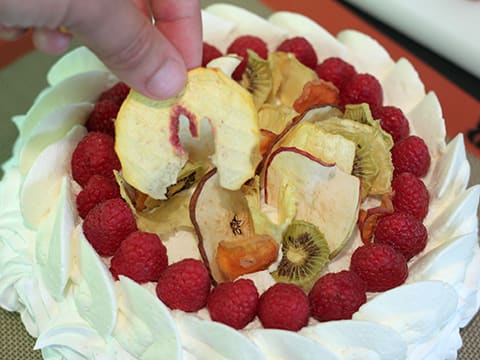 Pavlova aux fruits séchés - 58