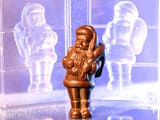 P&egrave;re No&euml;l en chocolat noir