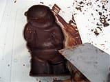 Père Noël en chocolat (moulage) - 15