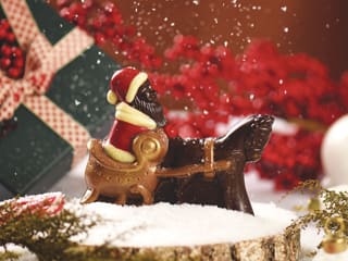 Pères Noël en chocolat
