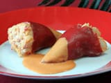 Pimientos del piquillos farcis &agrave; la morue