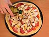 Pizza aux champignons et chorizo - 14