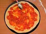 Pizza aux champignons et chorizo - 9