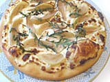 Pizza au fromage de chèvre et à la poire - 13