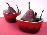 Poire au vin &eacute;pic&eacute;