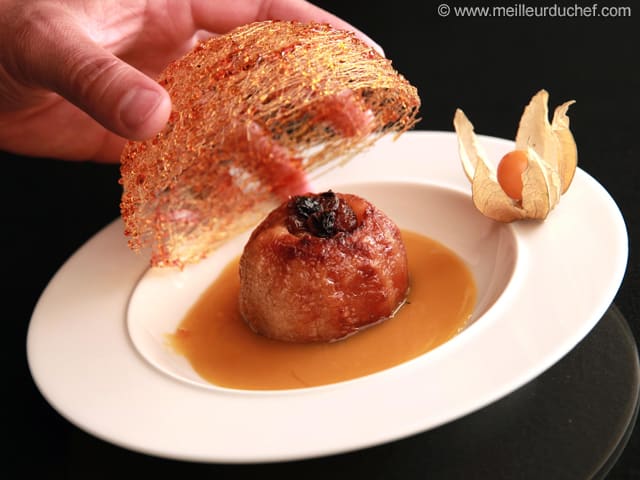 Pommes entières aux épices cuites à basse température