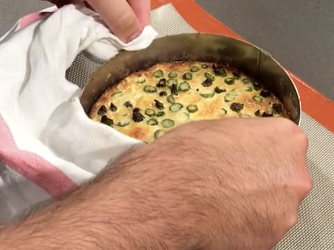 Quiche aux lardons et asperges vertes - 50