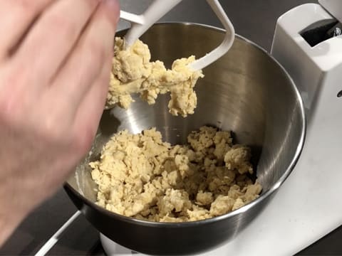 Pâte décrochée de l'accessoire feuille