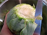 Salade d'artichauts aux queues de langoustines poêlées - 3