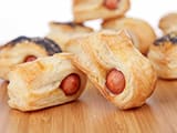 Saucisses feuillet&eacute;es