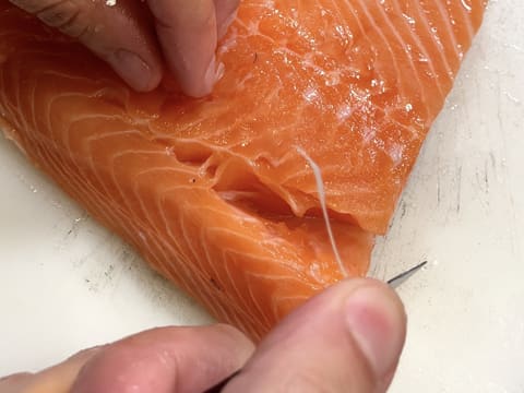 Saucisson de saumon en brioche - 30