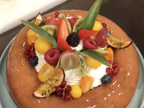 Savarin chantilly aux fruits - 60