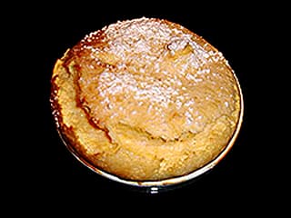 Souffl&eacute; ti&egrave;de aux fruits rouges