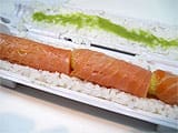 Sushis au saumon fumé et maïs en épis - 18