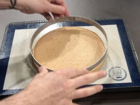 Tarte à la fraise sur son moelleux noisette - 73