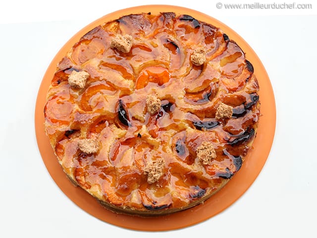 Tarte abricots aux amandes