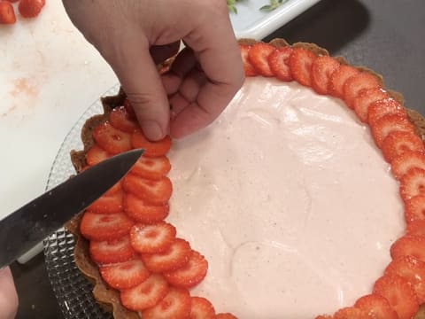 Tarte aux fraises Gariguettes - 55