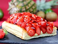 Tarte aux fraises facile