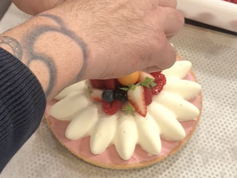 Tarte framboise & mascarpone - 92