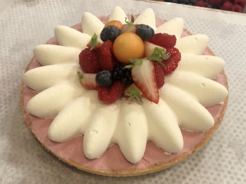 Tarte framboise & mascarpone - 93