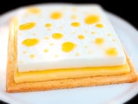 Tarte carrée aux deux citrons