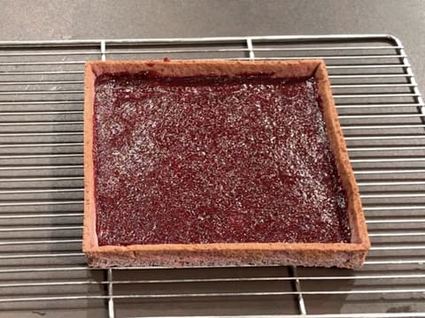 Tarte chocolat et framboise - 52