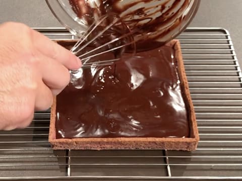 Tarte chocolat et framboise - 60