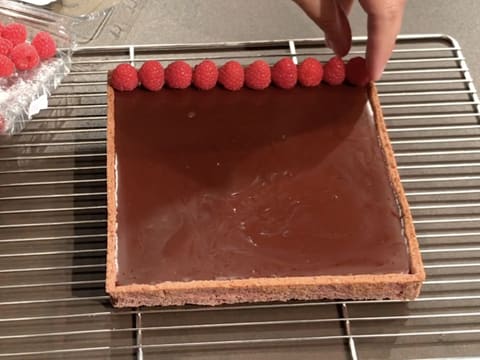 Tarte chocolat et framboise - 63