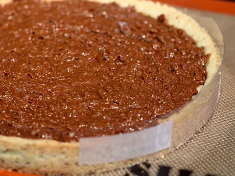 Tarte au chocolat, praliné noisettes - 49