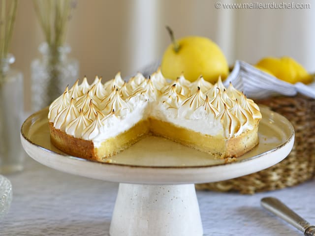 Tarte au citron meringuée