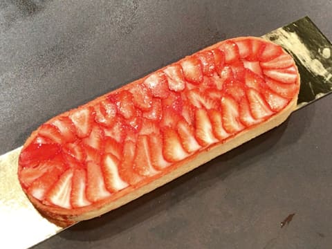 Tarte croustillante fraise/framboise - 58