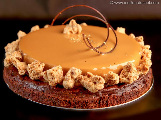 Tarte entremets brownie