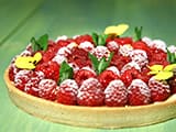 Tarte aux framboises
