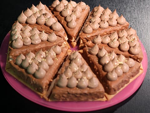 Tarte lactée caramel et chantilly Alunga™ en parts individuelles - 71