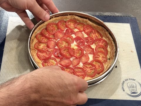 Tarte aux légumes printaniers et fromage de brebis - 142