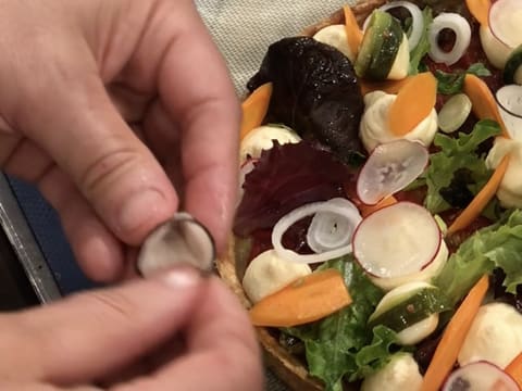 Tarte aux légumes printaniers et fromage de brebis - 174