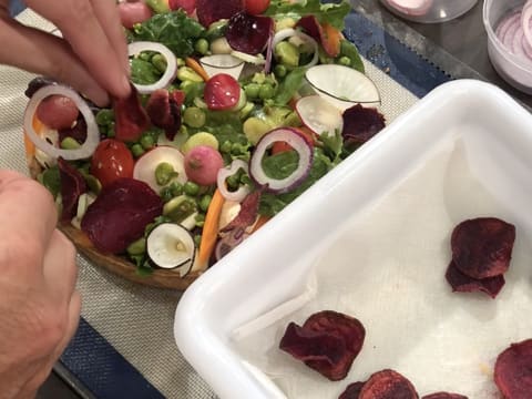 Tarte aux légumes printaniers et fromage de brebis - 183