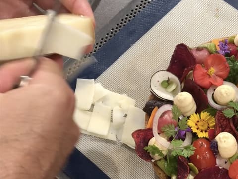 Tarte aux légumes printaniers et fromage de brebis - 188