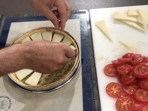 Tarte aux légumes printaniers et fromage de brebis - 88