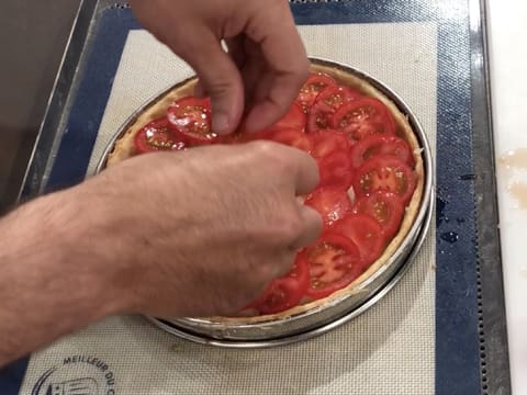 Tarte aux légumes printaniers et fromage de brebis - 91